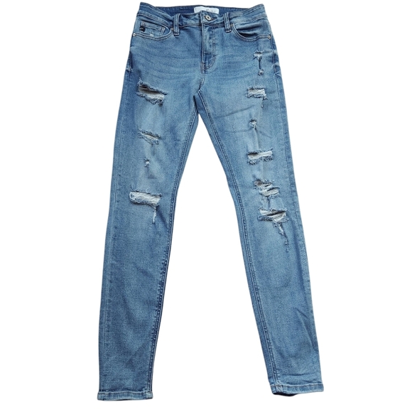 Kancan Amanda High Rise Ankle Skinny Jeans Sz 5 / 26 - Picture 2 of 7
